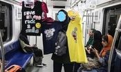 فروش لباس اهدایی کشورها از آگهی دیوار تا ایستگاه مترو/ مردم جنس کهنه خارجی را ترجیح می‌دهند