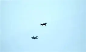 رویارویی جنگنده‌های آمریکایی و چینی بر فراز دریای زرد
