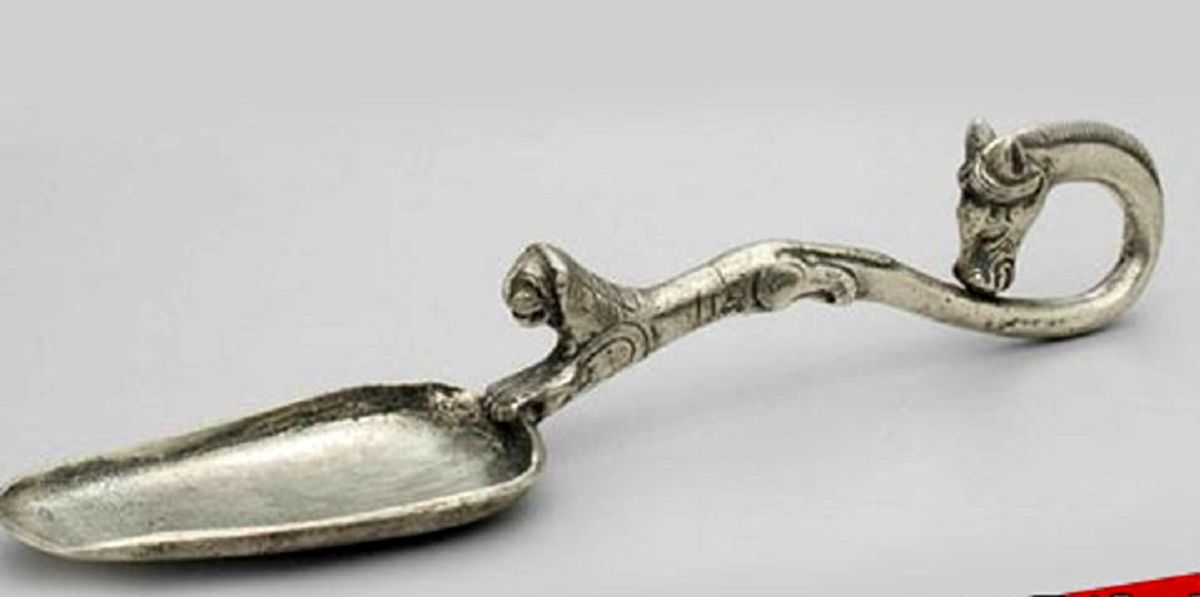 طراحی حیرتآور یک قاشق در دوران هخامنشی