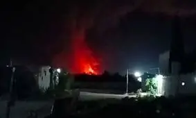 شنیده شدن صدای انفجار در حومه دمشق
