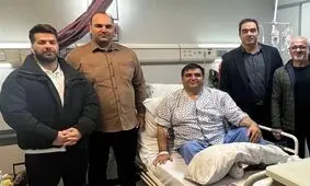 جدیدترین وضعیت حسین رضازاده پس از بستری شدن در بیمارستان

