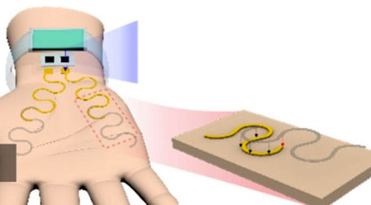 تشخیص استرس از روی کف دست با فناوری خالکوبی الکترونیکی

