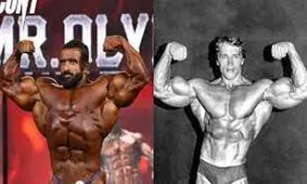  مقایسه فیگورها و بدن‌های آرنولد شوارتزنگر و هادی چوپان/ ویدئو