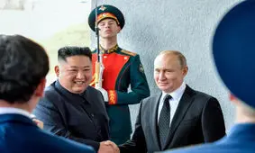 پیام تبریک پوتین به رهبر کره‌ شمالی

