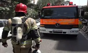 وقوع حریق در بیمارستان حضرت رسول تهران/ حریق مهار شد/  ۱۵۰ بیمار به سلامت خارج شدند/ ویدئو