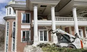 وضعیت ابر‌ویلای معروف جاده چالوس بعد از ‌تخریب/ ویدئو