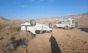 واژگونی مرگبار در محور شاهرود به آزادشهر