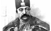 عکس؛ سفر به تاریخ؛ «تاج‌ایران، نتیجۀ ناصرالدین شاه» با لباس عروس در کنار شوهرش؛ سال 1314