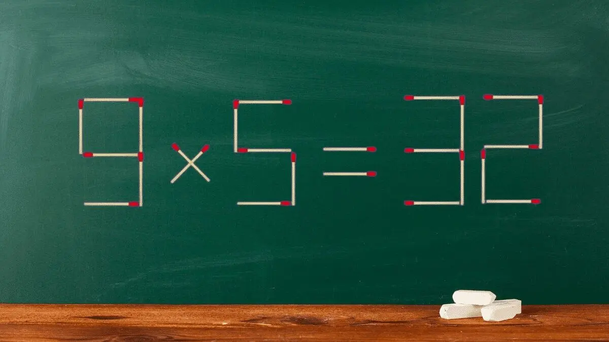 تست هوش/ فقط ۲ چوب کبریت را در ۸ ثانیه جابجا کنید تا جواب درست را پیدا کنید