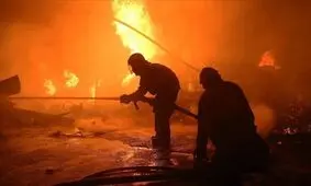 آتش‌سوزی در شهرک سرمایه‌گذاری خارجی آذربایجان شرقی مهار شد