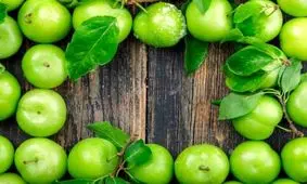 ۵ عدد گوجه سبز نوبرانه، نیم میلیون تومان