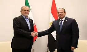 پزشکیان در دیدار رئیس جمهور مصر: اتحاد کشورهای اسلامی راه مقابله با جنایات رژیم صهیونیستی است/ ویدئو
