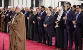 احمد الشرع جلوی چه کسی تعظیم کرد؟/ ویدئو