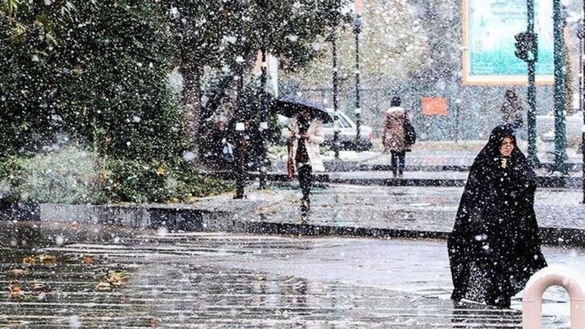 ادامه بارشها در اکثر استان ها و کاهش دما در شمال کشور