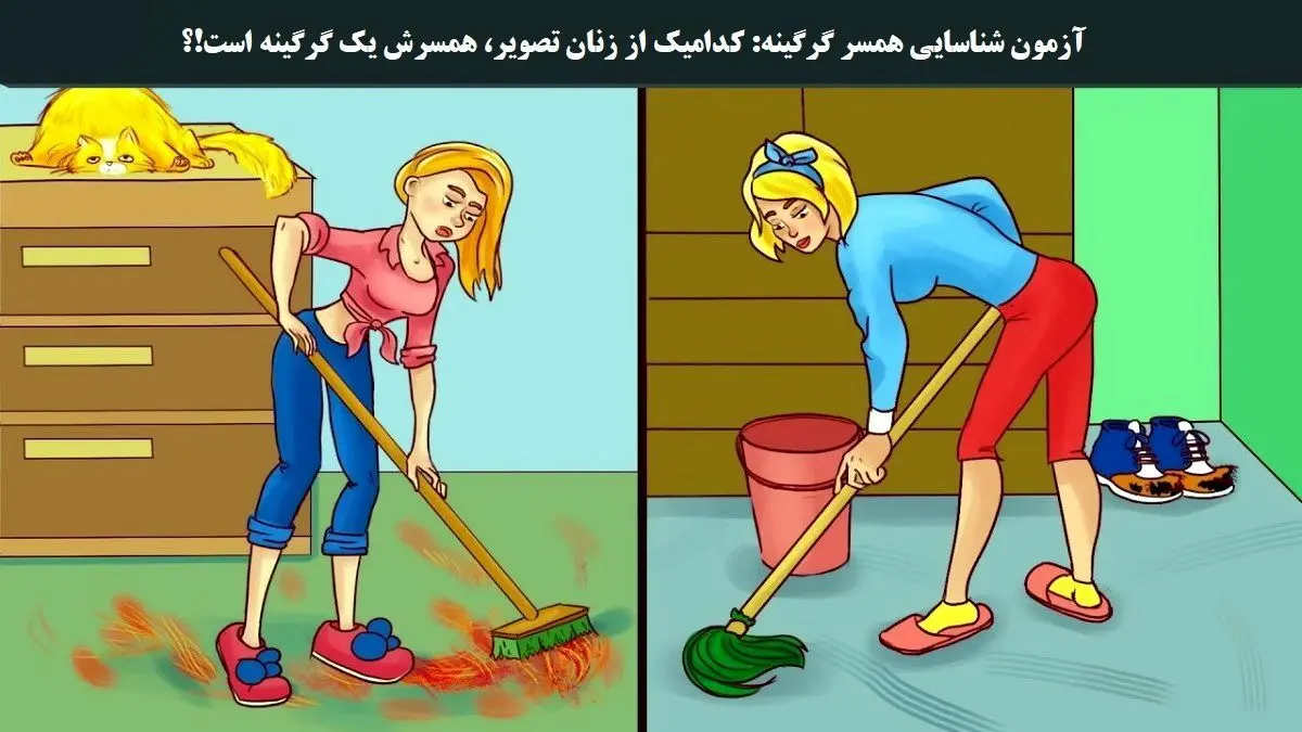 تست هوش/ کدام زن همسرش گرگینه است؟