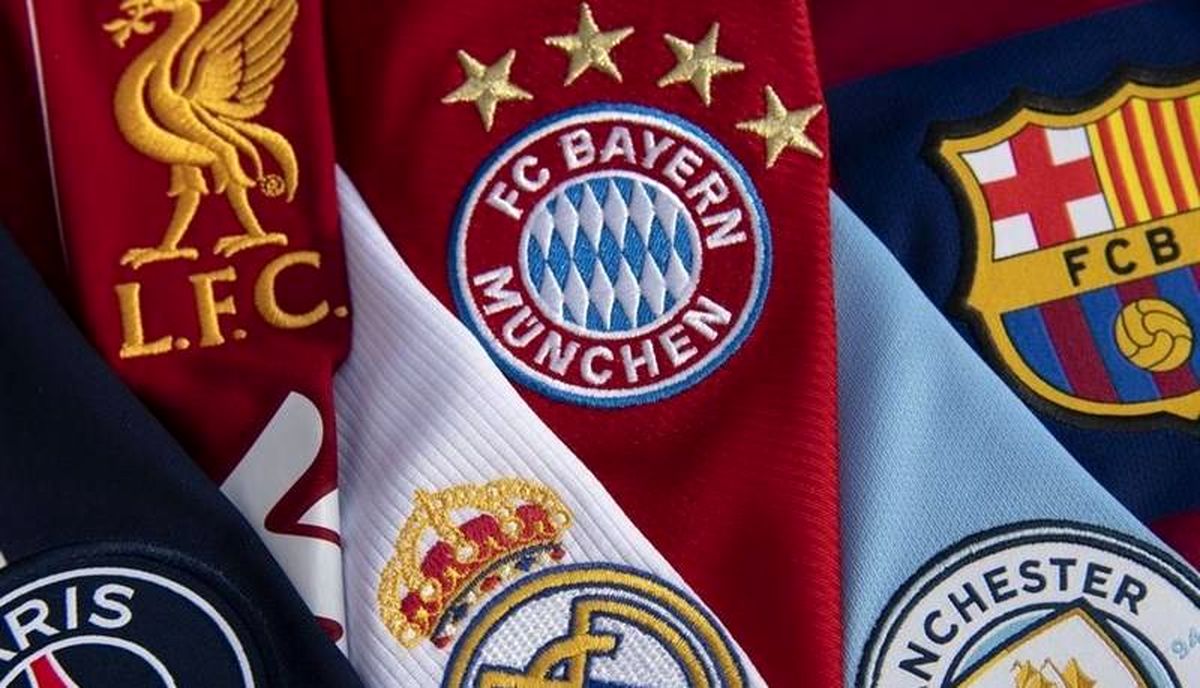 اعلام جدیدترین رده‌بندی باشگاه‌های اروپایی؛ پیشتازی من‌سیتی، بایرن و رئال

