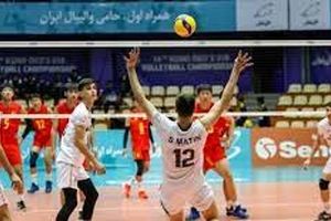 صعود تیم ملی والیبال نوجوانان ایران به فینال آسیا