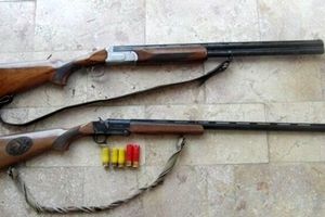 کشف و ضبط دو قبضه اسلحه شکاری در مناطق آزاد سملقان
