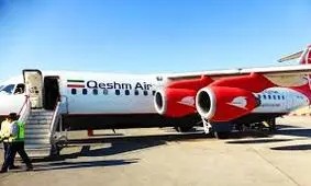 فرود اضطراری هواپیما قشم ایر در مهرآباد