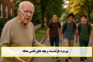 داستان پیرمرد بازنشسته و بچه های تُخس محله/ نقشه زیرکانهی پیرمرد برای بازگرداندن آرامش