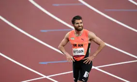 دونده ایرانی صدمتر را زیر 10 ثانیه دوید