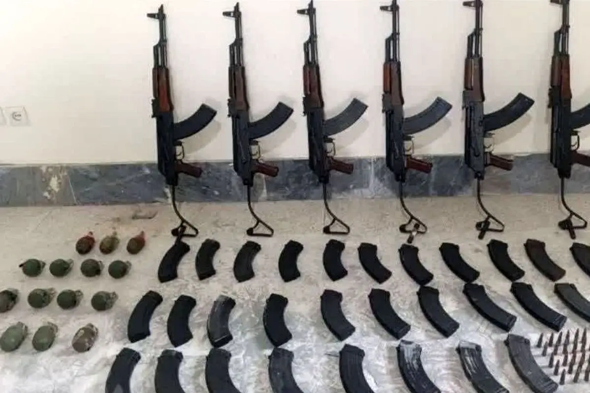 کشف دو محموله سلاح و مهمات گروهک‌های تروریستی تجزیه‌طلب در سردشت 