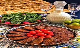  تهیه کتلت کنجدی