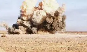 انفجار مین در اطراف پایانه برکت مرز مهران با یک زخمی

