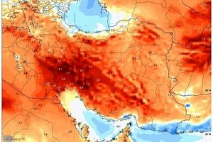 نخستین دمای بالای ۵۰ درجه در کشور ثبت شد


