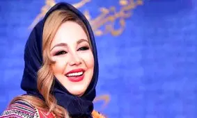 چهره متفاوت بهنوش بختیاری با موهای آبی