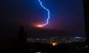 مرگ یک نفر بر اثر برخورد صاعقه
