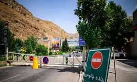 جاده چالوس یکطرفه شد