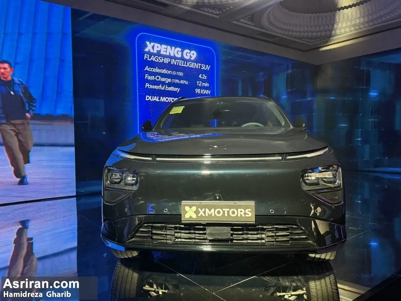 رونمایی سه خودرو G9، مونا M03 و G6 توسط ایکس موتورز در تهران/ غول های فناوری به ایران آمدند (+عکس و مشخصات خودرو)