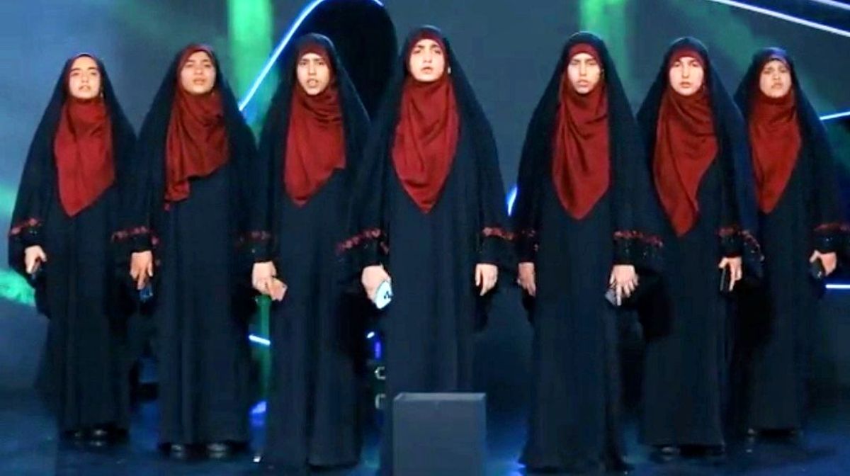 سرود دختران نوجوان در صدا و سیما با موضوع فیلترینگ/ ویدئو