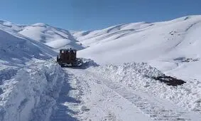 بارش یک متری برف در محور اسالم - خلخال/ آغاز بازگشایی محورهای روستایی