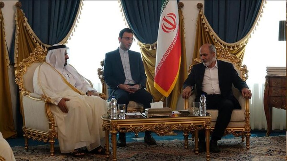 پیام نخستوزیر قطر به دبیر شورای عالی امنیت ملی