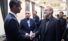 رایزنی لاریجانی و مشاور امنیت ملی سوئیس درباره‌ موضوع هسته‌ای