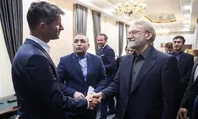 رایزنی لاریجانی و مشاور امنیت ملی سوئیس درباره‌ موضوع هسته‌ای
