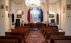 ویدئویی از دل کلیسای ارامنه در مشهد