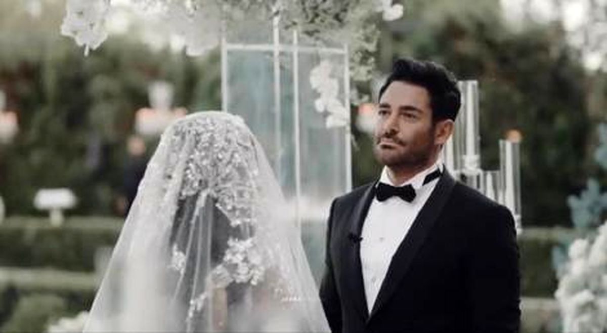 اولین تصاویر از مراسم عروسی مجلل محمدرضا گلزار/ ویدئو