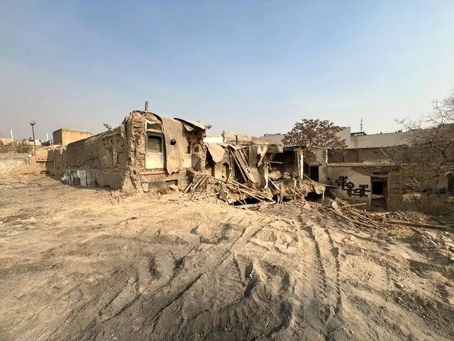 خانه «امین‌لشکر» را خراب کردند + ویدئو