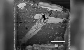 ناسا نمونه سیارک بنو را که فضاپیمای اسیریس-رکس به زمین آورده بود، زیر میکروسکوپ برد

