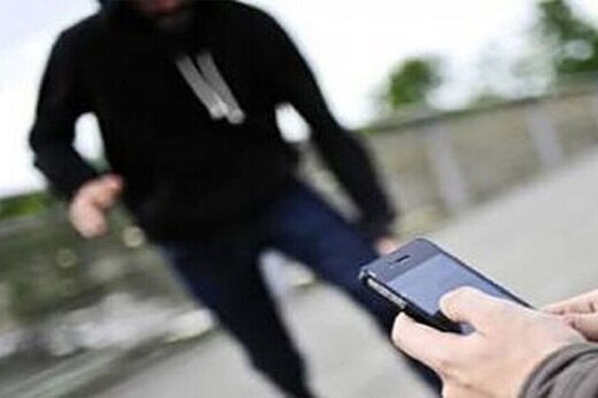 تلاش دو سارق موتورسوار برای سرقت گوشی راننده در تهران / ویدئو