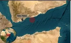 حمله یک قایق کوچک به یک کشتی کانتینری در نزدیکی سواحل یمن