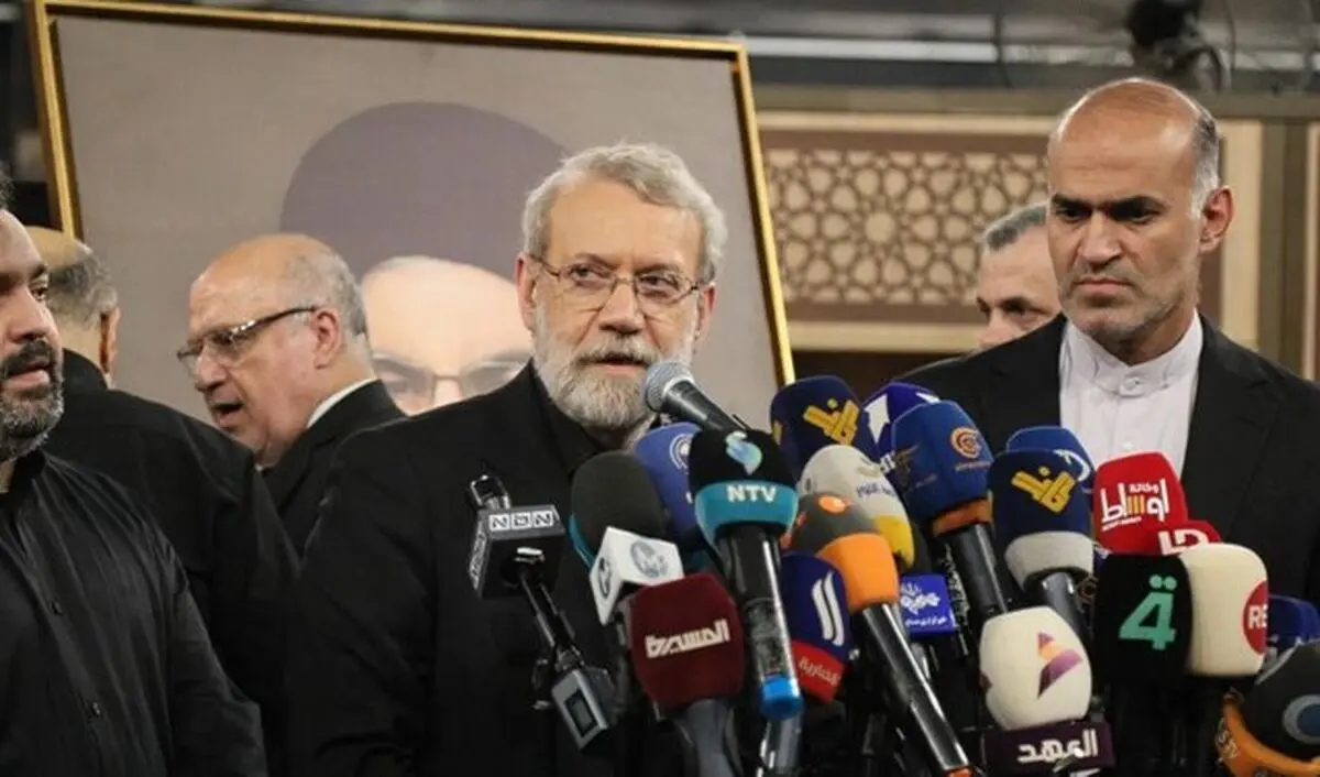 لاریجانی وارد بیروت شد

