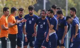 تمرین تیم ملی فوتبال؛ ملی‌پوشان بزرگسال آب رفتند!


