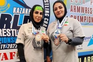 کسب یک مدال نقره و دو برنز برای زنان ایران در مسابقات جهانی مچ‌اندازی