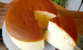 چیز کیک ژاپنی؛ به لطافت باغ های ژاپنی