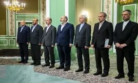 پیام معنادار «رستم» به منتقدان عکس او با خانم بی‌حجاب / وزیر راه همراه رئیسی در ضیافت کاخ سعدآباد