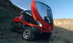 راکون ؛ خودرو عجیب و غریب رنو/ عکس